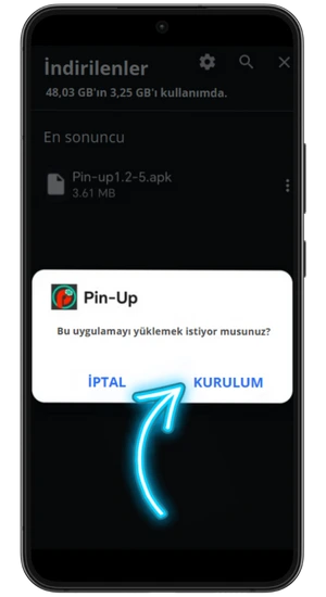 APK Faylını Açın